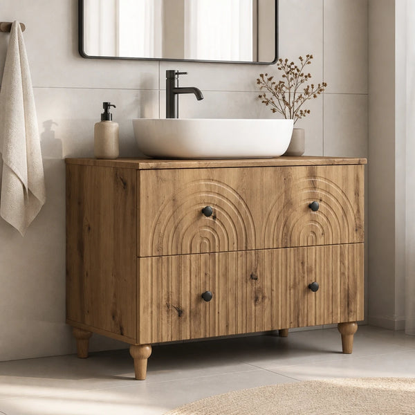 Meuble sous-lavabo Alkmaar 82 cm