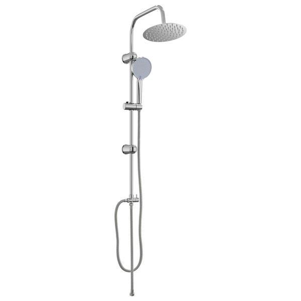 Colonne de douche compacte 95 cm argentée — vue de détail 3