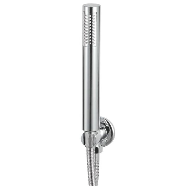 Colonne de douche pluie 30 × 30 argentée — vue de détail 3