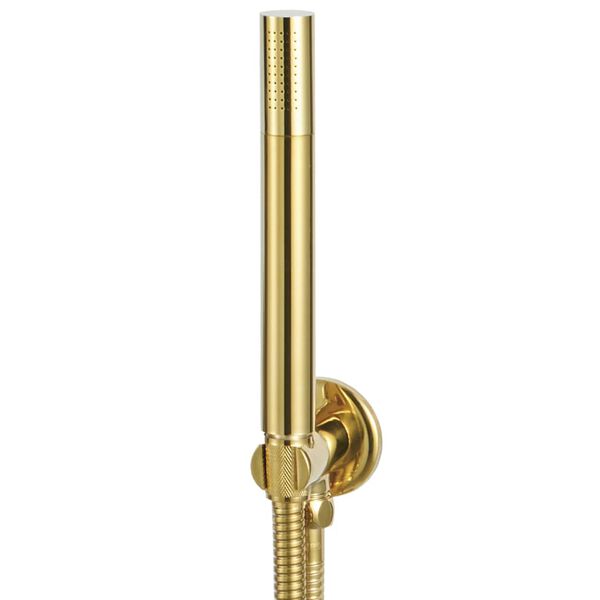 Colonne de douche pluie 30 × 30 dorée — vue de détail 3