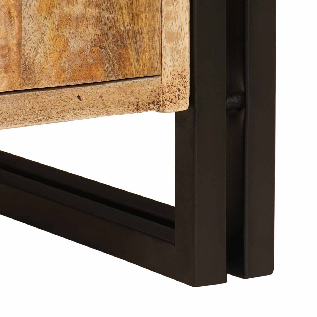 Meuble sous-vasque 71 cm — bois massif — vue de détail 4