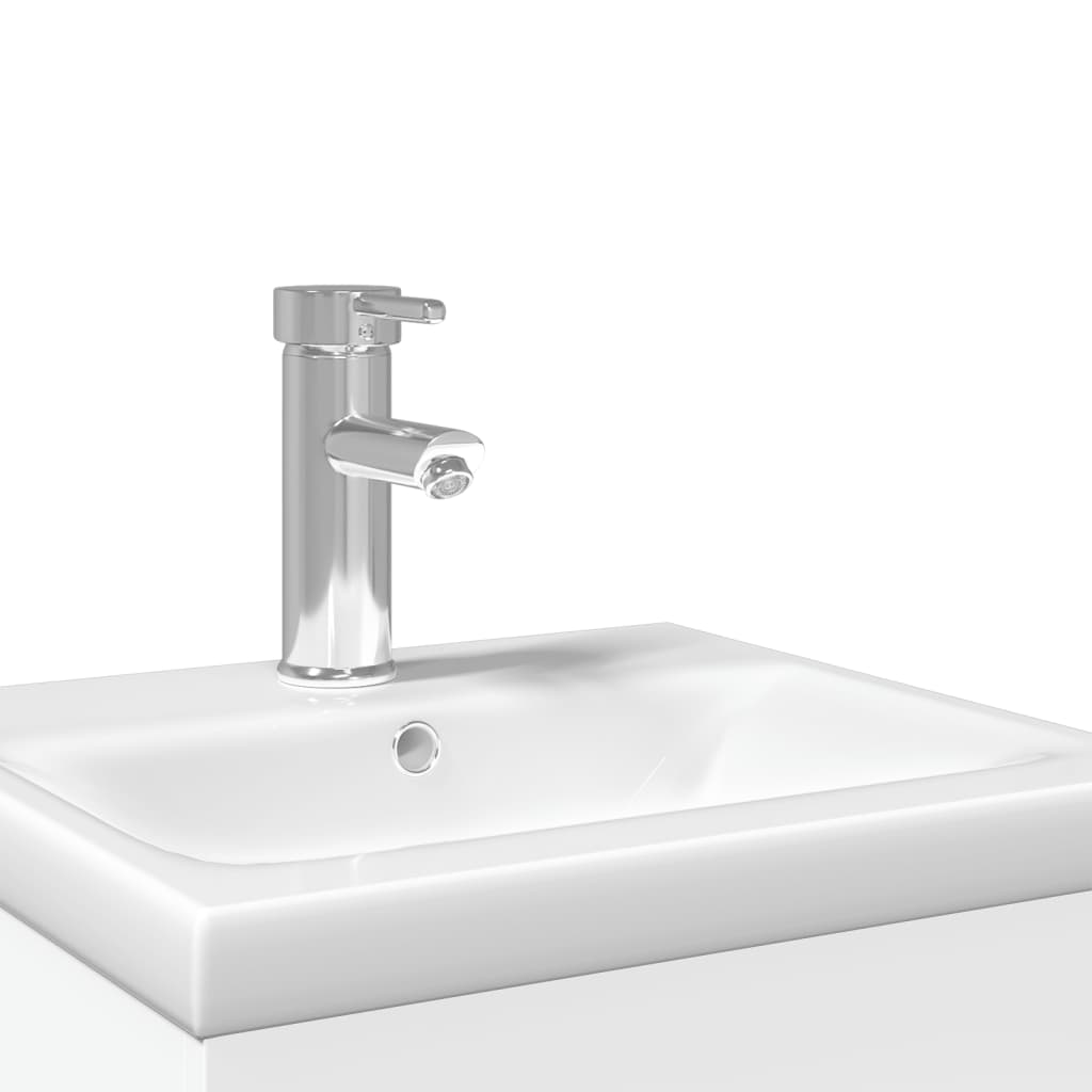 Meuble vasque 1 tiroir à poignée 41 cm — vue de détail 2