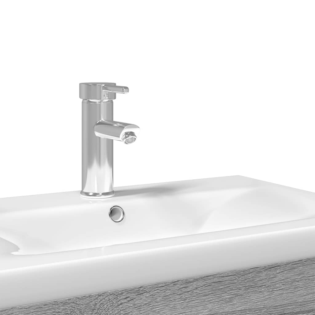 Meuble vasque 1 tiroir à poignée 60 cm — vue de détail 2