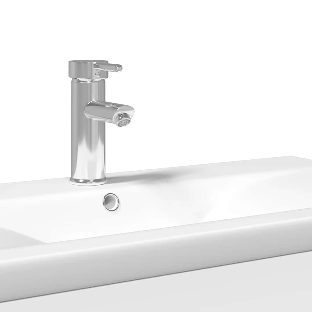 Meuble vasque 1 tiroir à poignée 80 cm — vue de détail 2