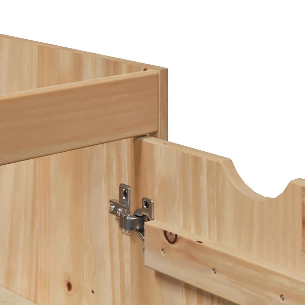 Meuble sous-vasque Otta 59 cm — bois massif — vue de détail 2