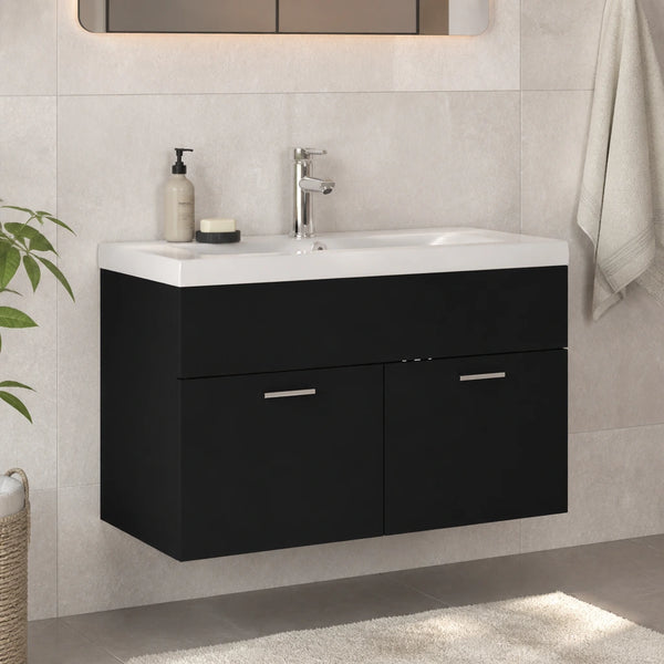 Meuble vasque + robinet 80 cm